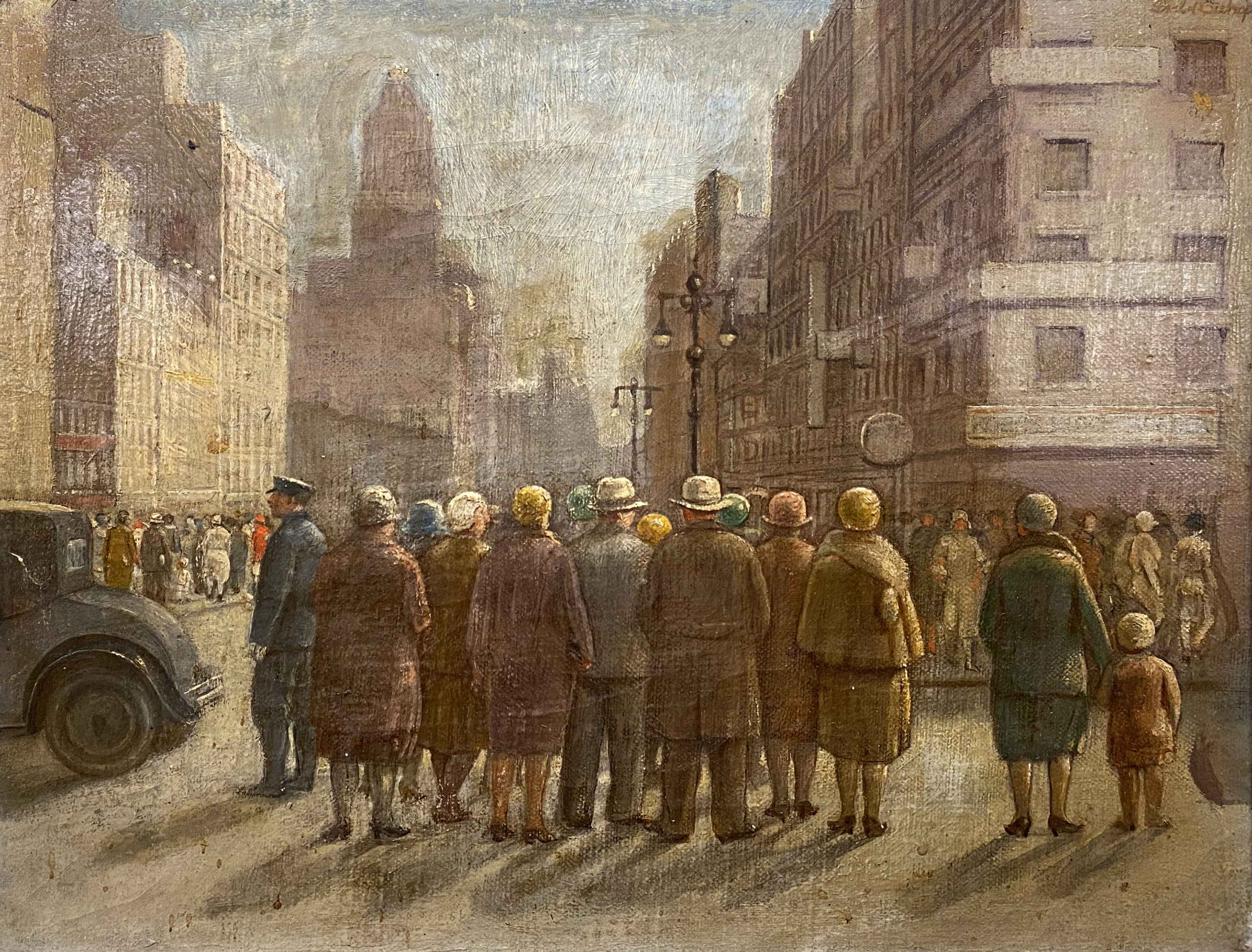 Then And Now American Social Realism Fine Art Connoisseur