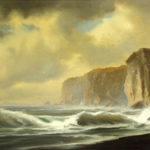 Featured Lot: Gideon Jacques Denny, “Coastal Cliffs”