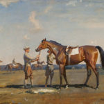 Featured Lot: Sir Alfred James Munnings, “Mon Talisman, Chantilly”