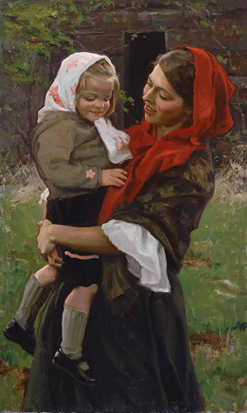 Featured oil paintings by Michael Malm