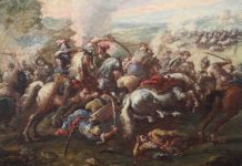 Featured Lot: Francesco Simonini, “The Expulsion of the Turks from Austria”
