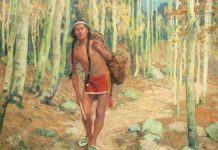 Featured Lot: Eanger Irving Couse, “The Successful Hunter”