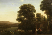 Featured Lot: Claude Lorrain, “Pastoral Landscape”