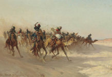Featured Lot: Eugene Alexis Girardet, “The Attack”