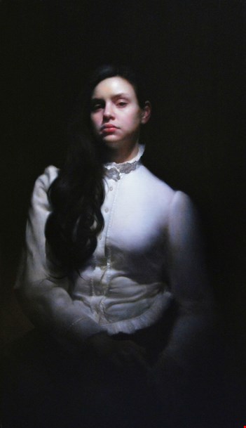 Emmanuela De Musis (1st – Portraiture), “Miss Rachel,” 2015, oil on linen, 42 x 24 in. (c) ARC 2016