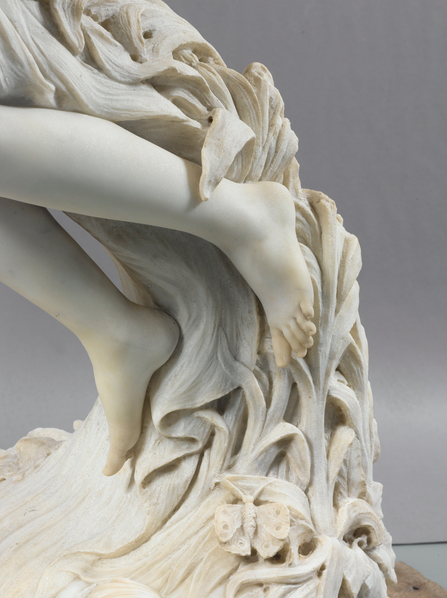 Metello Motelli, “Iris (detail),” 1873, marble, 70 7/8 in. (c) Sotheby’s 2016