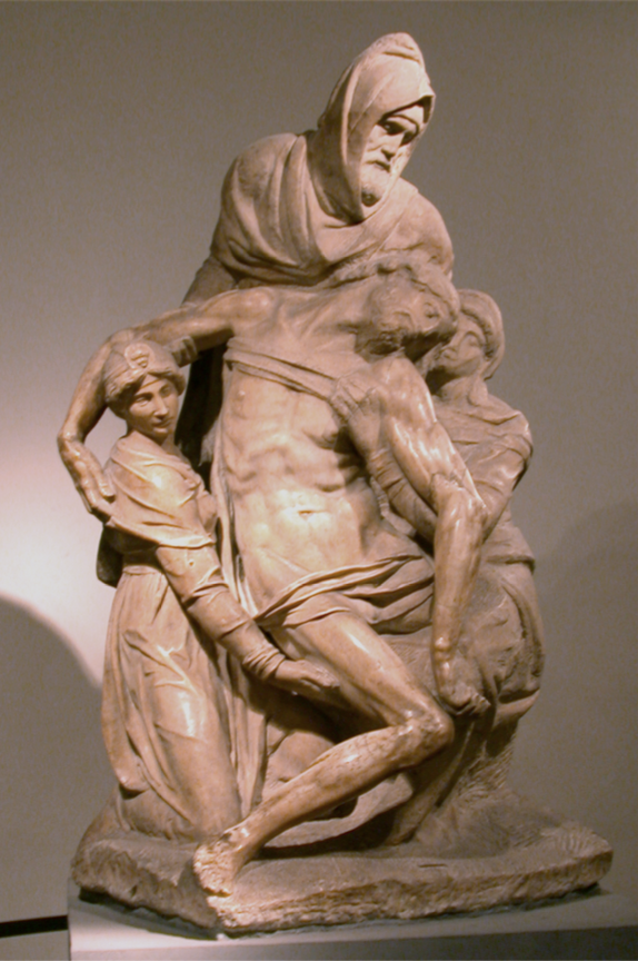 Michelangelo Buonarroti, “Pietà,” ca. 1548-1555, marble, (c) Florence Cathedral 2016