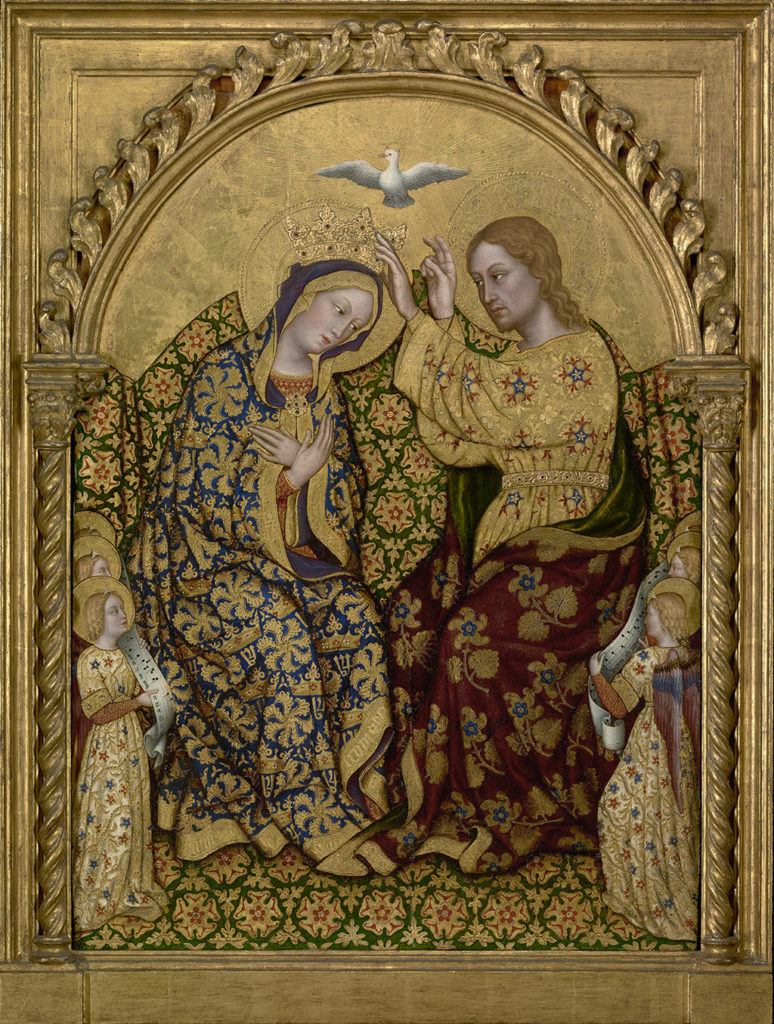 Gentile da Fabriano, “The Coronation of the Virgin,” circa 1420, tempera and gold leaf on panel, (c) The J. Paul Getty Museum 2016