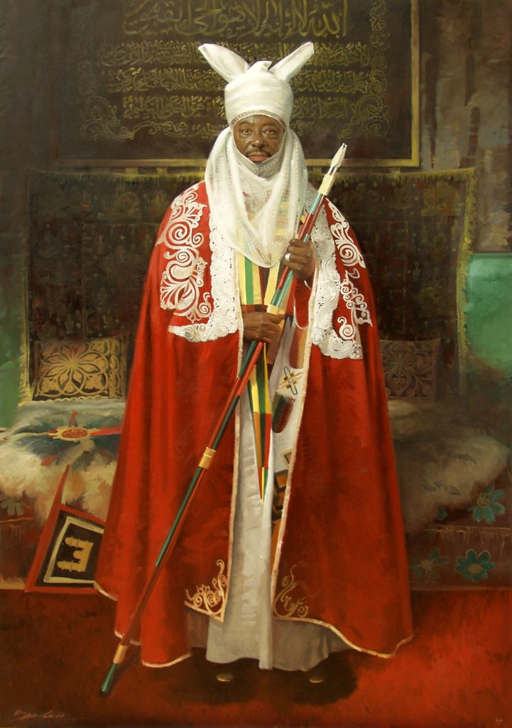 John Howard Sanden, “His Highness the Emir of Kano, Nigeria,” (c) John Howard Sanden 2017