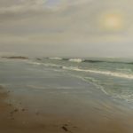 Achieve Sanity Through Art “Burning Mist,” 30 x 36 in., oil on canvas, (c) Sergio Roffo 2020