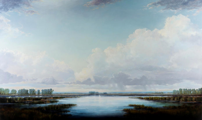 Oil landscape paintings