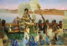 Time-Traveling with Lawrence Alma-Tadema: A Lecture "The Finding of Moses" by Lawrence Alma-Tadema | Fine Art Connoisseur