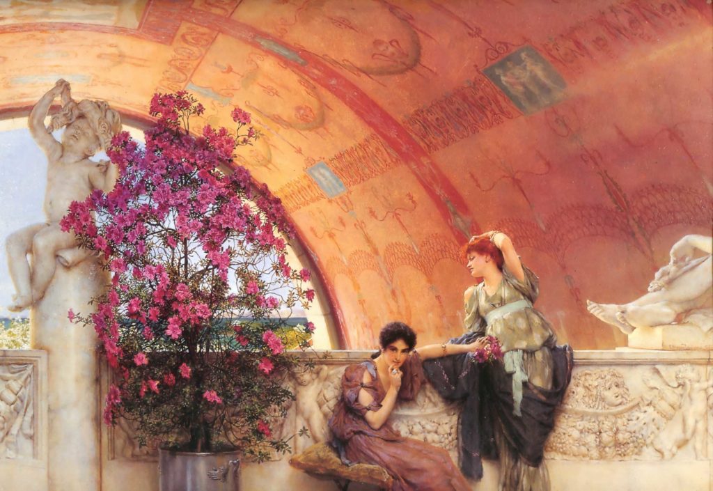 Unconscious Rivals by Lawrence Alma-Tadema | Fine Art Today