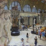 Featured Artwork: “Selfie d’Orsay” by Heather Lynn Gibson Fine art oil painting by Heather Lynn Gibson | Fine Art Today