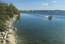 An Artistic Exploration of Islands and Waterways