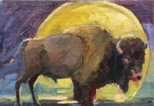 14 Squared: Small Works on View Out West Art Show - Phil Korell