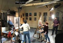 Thousands Watch: Three Artists, One Model Fine Art Portrait Paintings | Eric Rhoads, Studio Incamminati