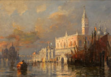 The Allure of Venice Art Collections - Walter Franklin Lansil paintings