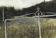 Americana Watercolors: Rural Scenes Painted in the 1970s Watercolor landscapes by Gregory Sumida