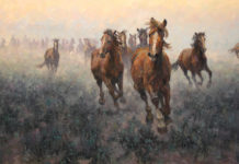 From Barrel Racing Cowgirls to Ranches in the Landscape Western art - FineArtConnoisseur.com