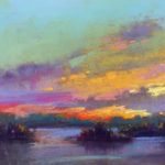 Escape to the Vineyard Fine art landscape paintings by Linda Richichi - FineArtConnoisseur.com