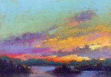 Escape to the Vineyard Fine art landscape paintings by Linda Richichi - FineArtConnoisseur.com