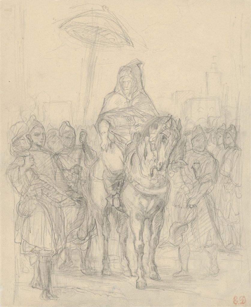 Eugène Delacroix drawings - FineArtConnoisseur.com