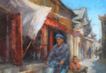 Familiar Faces from Far Away Susan Ploughe oil paintings - FineArtConnoisseur.com