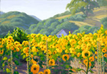 Summer Heat: California Central Coast Landscape Paintings Landscape paintings - Laurel Sherrie - FineArtConnoisseur.com