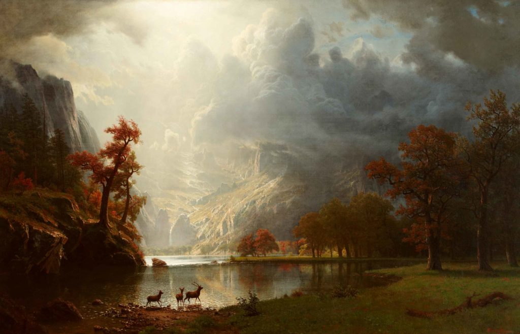 Western art - Albert Bierstadt - FineArtConnoisseur.com
