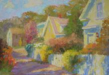2018 Summer Streetscapes in Provincetown fine art oil paintings - Hilda Neily - FineArtConnoisseur.com
