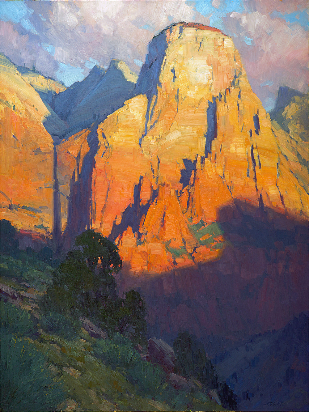 Featured Artwork: Bill Cramer presented by Zion National Park Plein Air ...