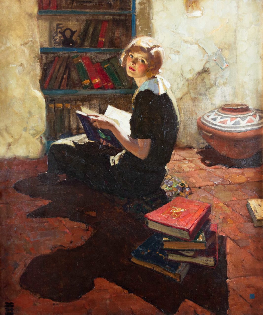 Чтение живопись. Дин Корнуэлл. Dean Cornwell картины. Cornwell художник. Dean Cornwell (1892-1960).