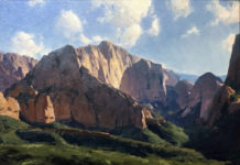 Featured Artwork: Kimball Geisler presented by Zion National Park Plein Air