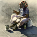 AAPL 90th Grand National Exhibition Watermedia paintings
