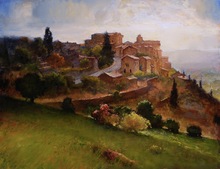 Fine art oil landscape paintings