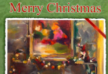 Christmas Card Paintings: 46 Years and Counting Christmas card paintings
