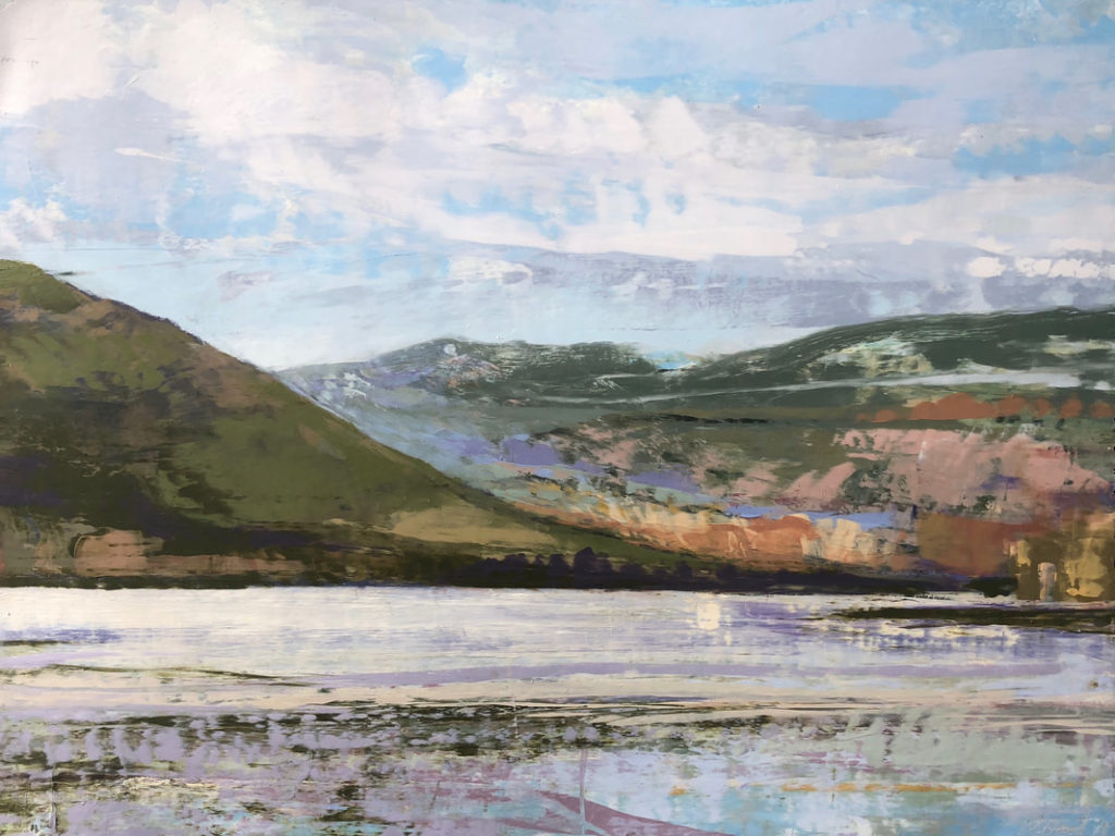 Impressionist oil landscape paintings