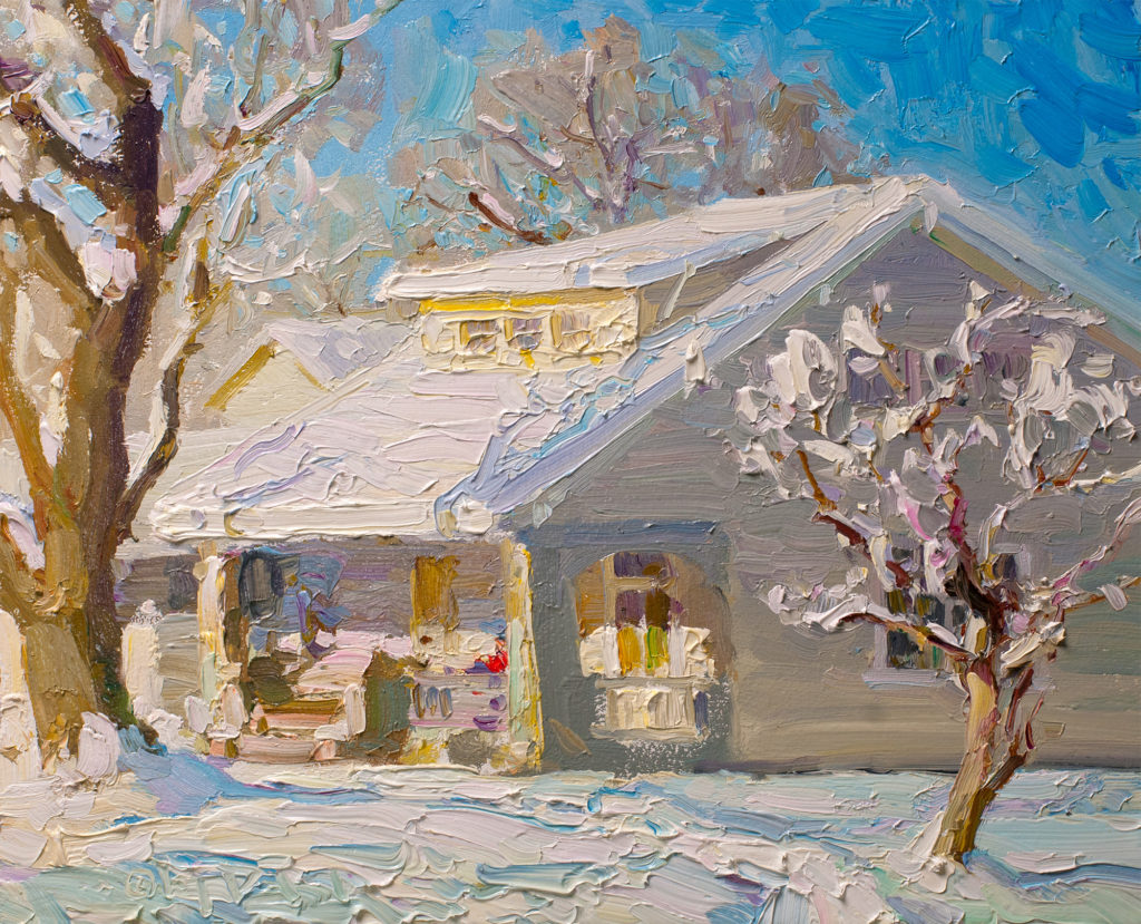 Impressionist Winter Landscape Paintings