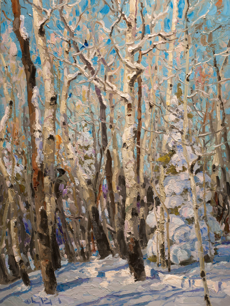 Impressionist Winter Landscape Paintings