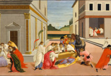 Botticelli’s Lucretia and Virginia, Reunited Botticelli paintings