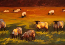 Cheri Christensen at the Texas Masters Show Fine art oil paintings
