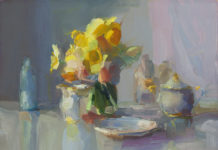 Christine Lafuente Floral Paintings: Colors of a Day Still life floral paintings - FineArtConnoisseur.com