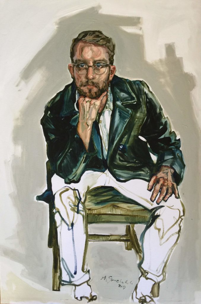 Portrait paintings in oil by Agnes Grochulska - FineArtConnoisseur.com
