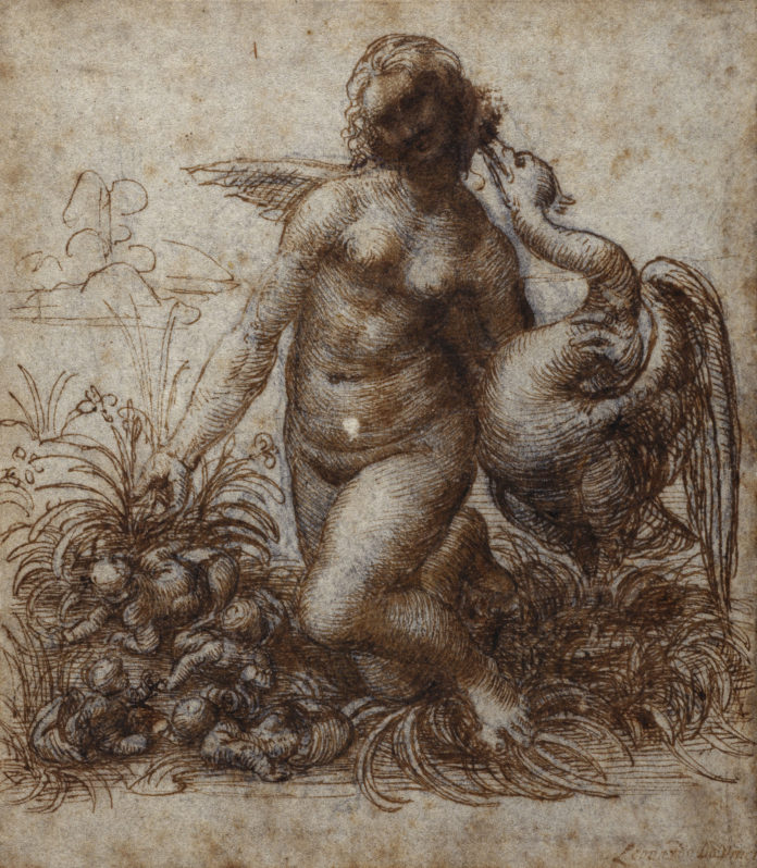 Leonardo da Vinci, “Leda and the Swan” - FineArtConnoisseur.com
