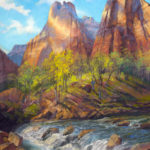 Featured Artwork: Arlene Braithwaite presented by Zion National Park Plein Air