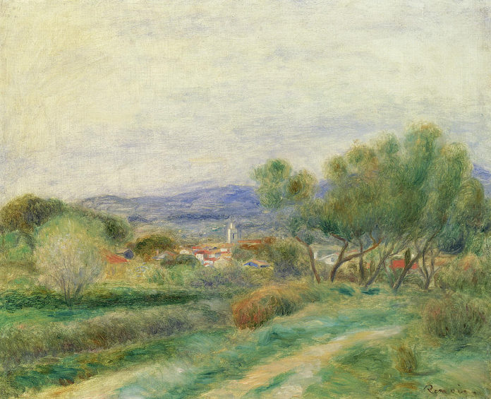 Auguste Renoir, “View of la Seyne, Provence”