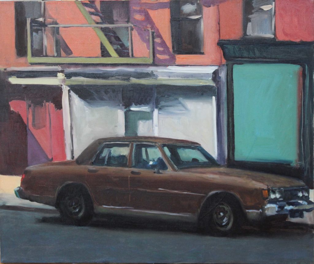 Robert Seyffert, “American Storefront,” oil on canvas, 25 x 30 in.