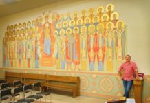 The Sacred Church Murals of Timur Karim Church murals by Timur Karim