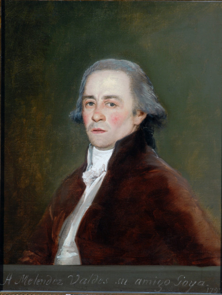 "Portrait of Melendez Valdes" ~ Goya